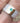 Sterling Silver and gold ring with natural emerald