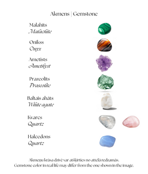 14K gold earrings with gemstones