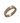 Size 16.75, 14K Rose Gold ring with lab-grown diamond