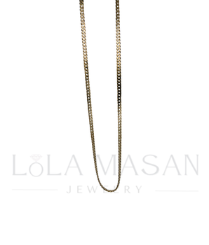 14K Zelta Kuban ķēde