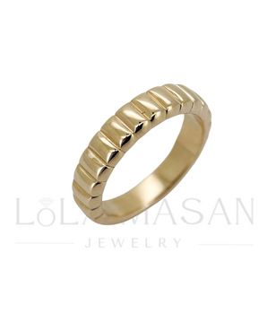 14K Gold ring Marshmallow
